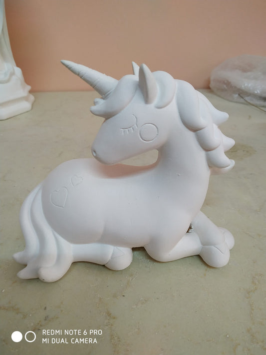 Unicornio Corazon 14*17Cm