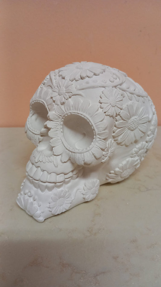 Calavera Mejicana Margarita 15X11Cm